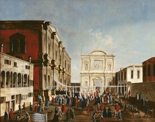 Doge vierailee Chiesa di S. Roccossa